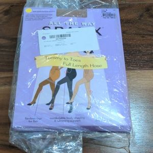 All the Way Spanx Size B Nude Full Length Hoes